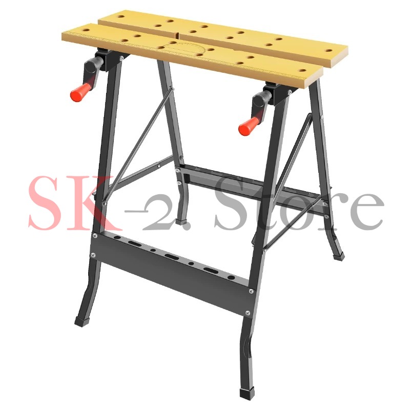 Home Office Work Table - Banco da Lavoro Multi-Regolabile per Falegnameria,