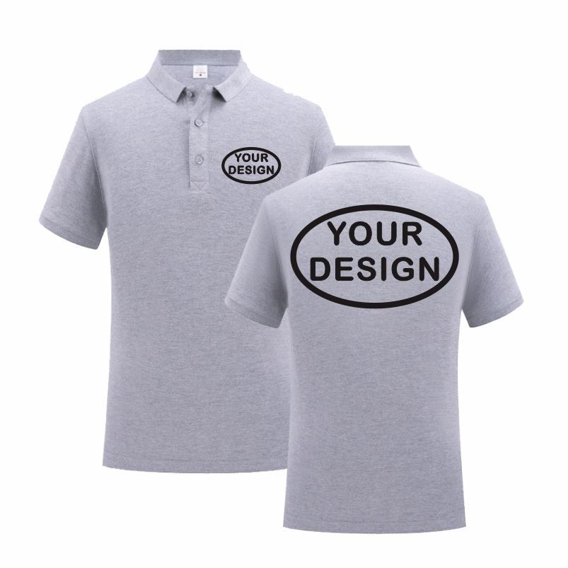Home Office Logo - Polo estiva in puro cotone Logo