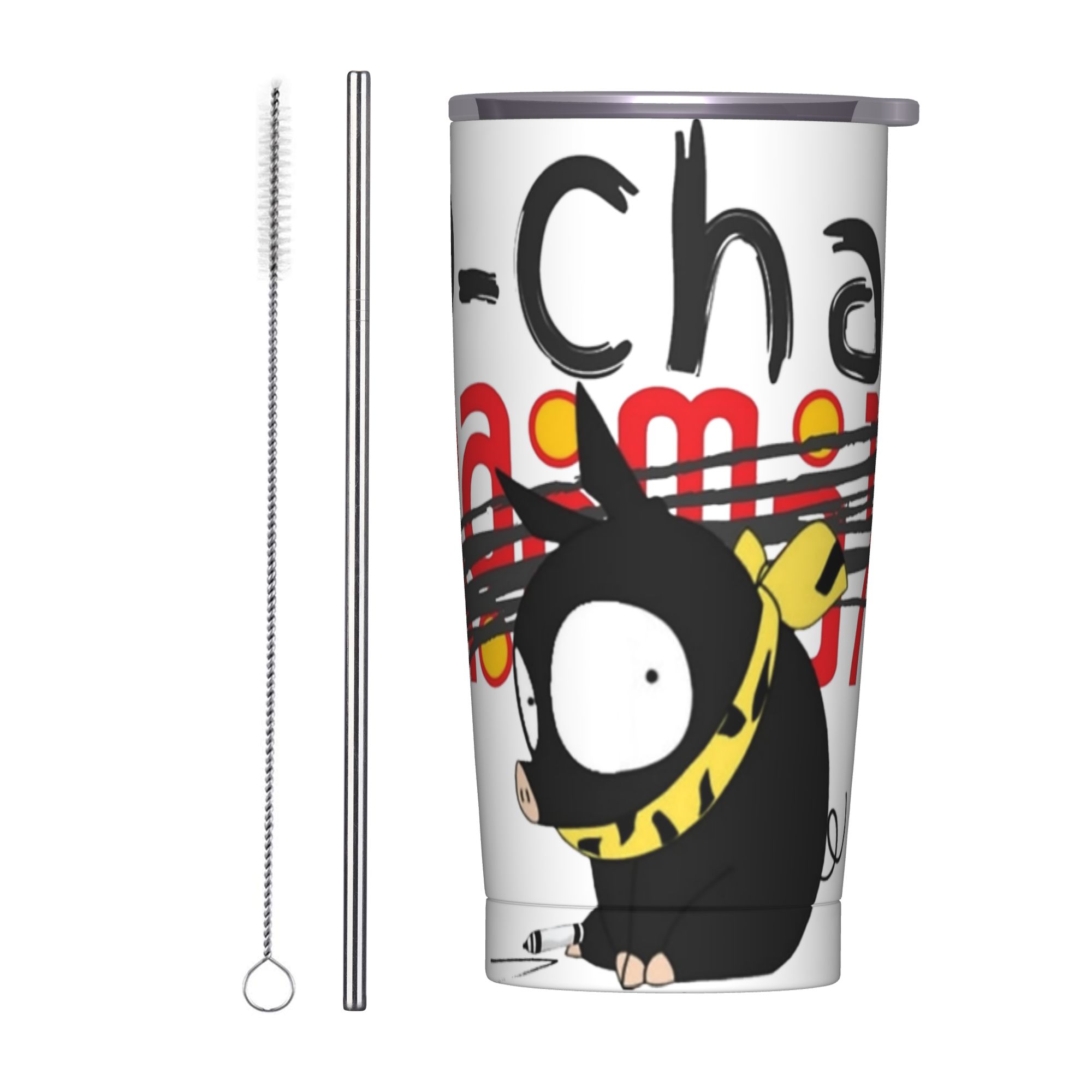 Home Office Logo - Tumbler Isolato con Logo P-Chan Ranma