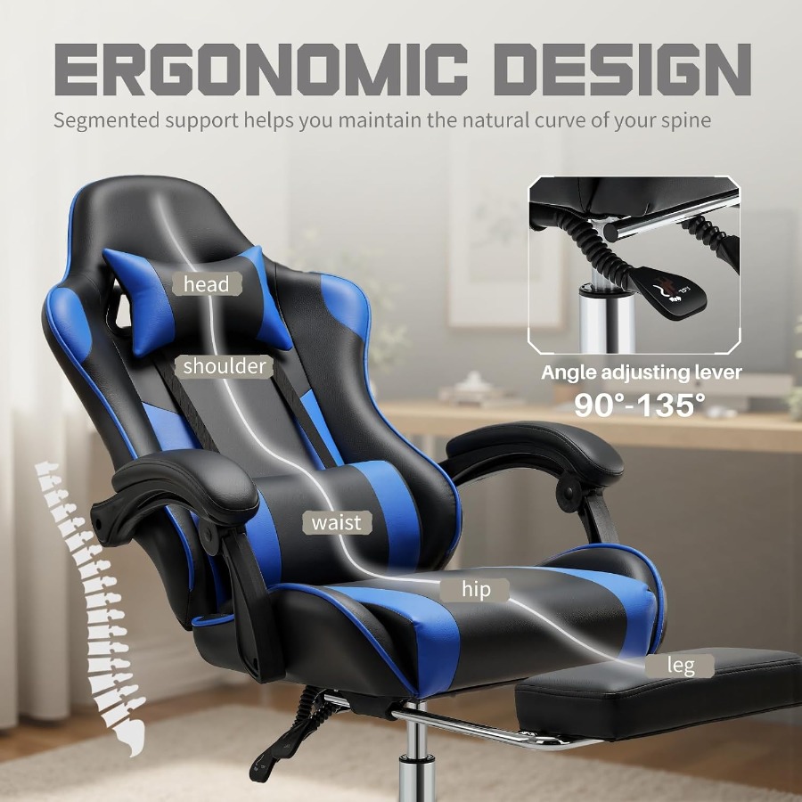 Sedia da gaming ergonomica con - Ergonomic Office Chair recensione e prezzo