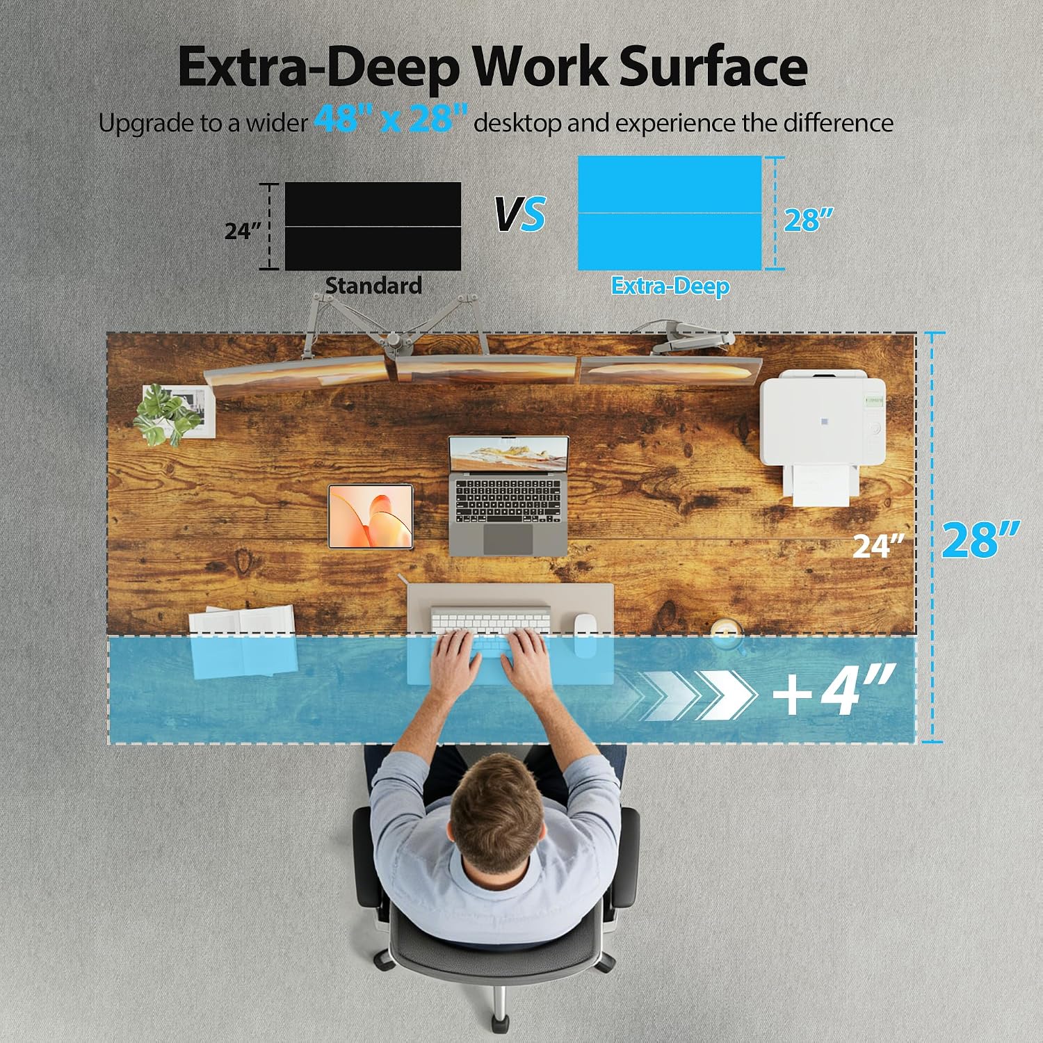 Scrivania Elettrica Regolabile - Home Office Work Table recensione e prezzo