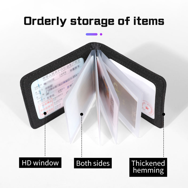 Portafoglio in pelle scamoscia - Document Holder Stand recensione e prezzo