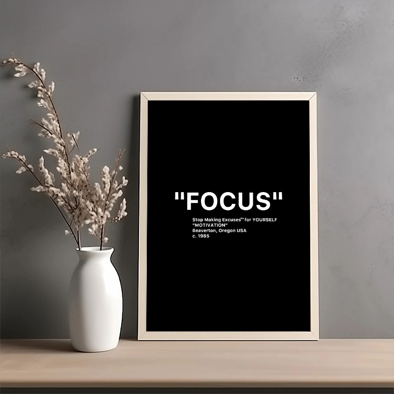 Poster Moderno in Bianco e Ner - Home Office Room Inspiration recensione e prezzo