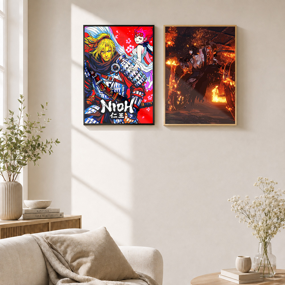 Poster in metallo di Nioh con  - Home Office Room Inspiration recensione e prezzo