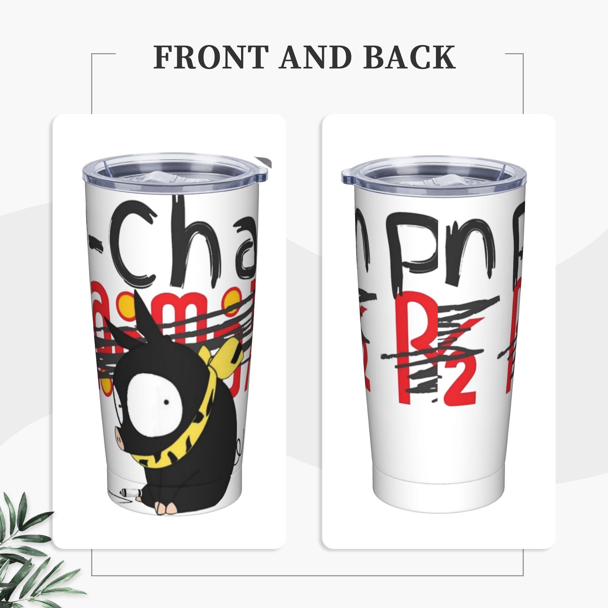 Tumbler Isolato con Logo P-Cha - Home Office Logo recensione e prezzo
