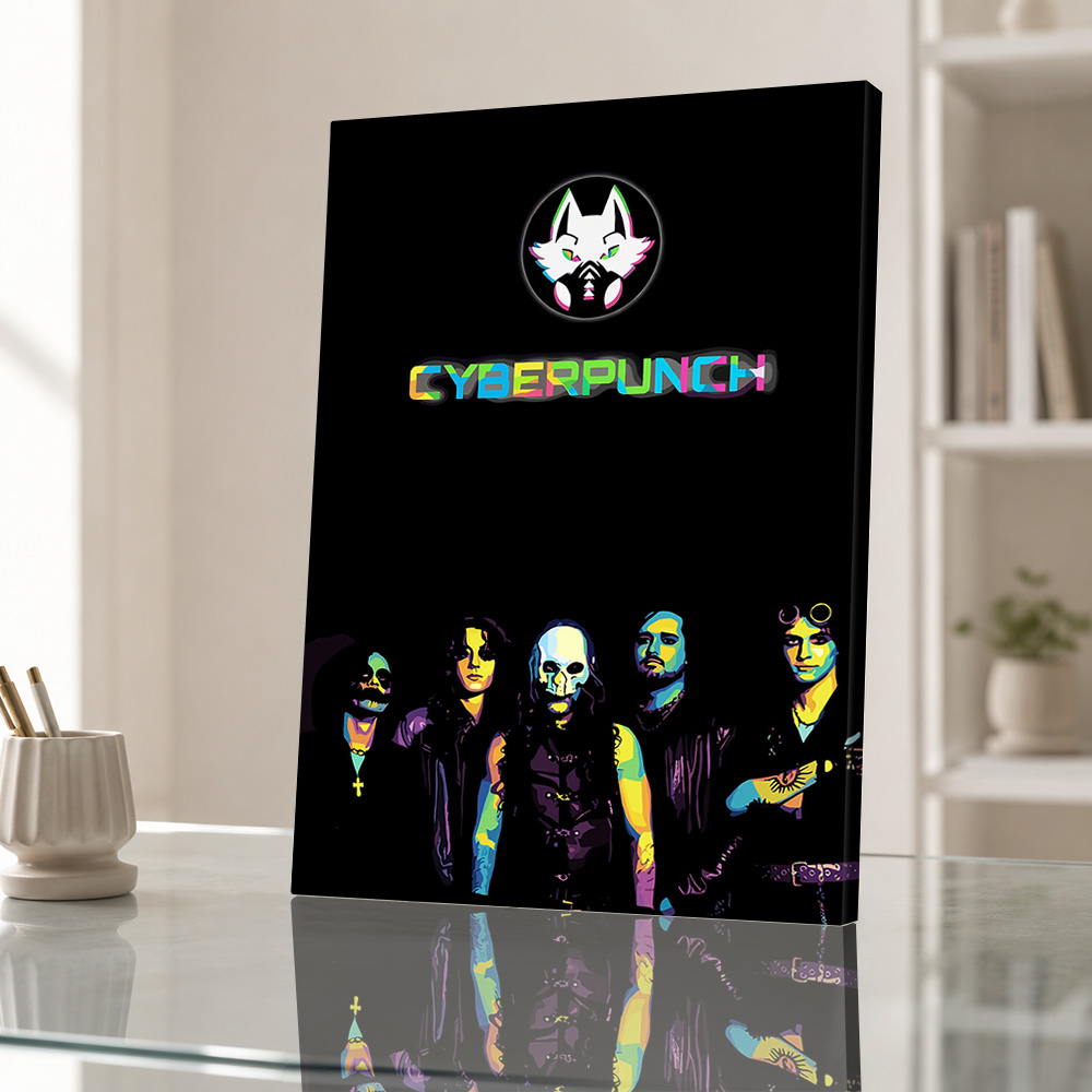 Stampa su Tela Cyberpunk, Post - Home Office Or recensione e prezzo